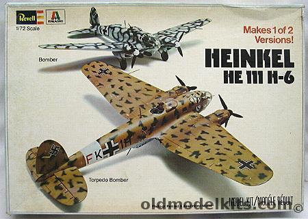 Revell 1/72 Heinkel He-111 H-6, H2016 plastic model kit